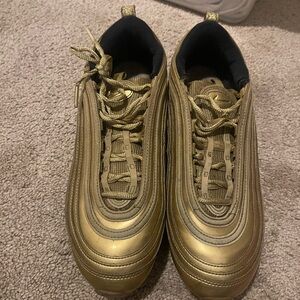 Nike Metallic Gold Sneakers